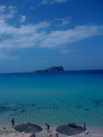 Zdjęcie z Hiszpanii - Cala Bassa.