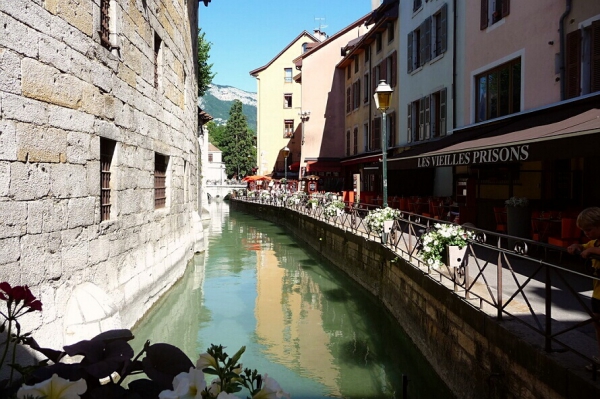 Zdjęcie z Francji - Annecy i Thiou
