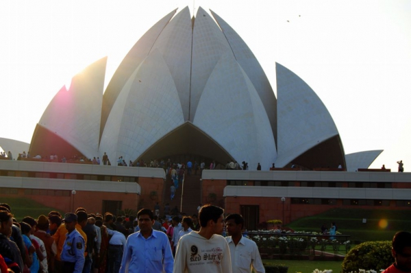 Zdjęcie z Indii - Bahai Lotus Tample