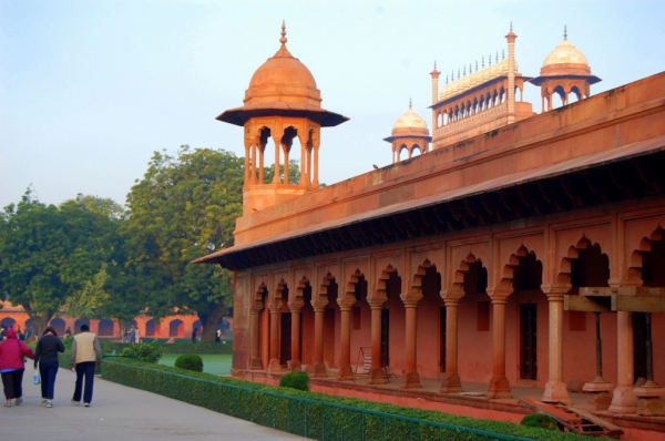 Zdjęcie z Indii - Agra- tereny Taj Mahal