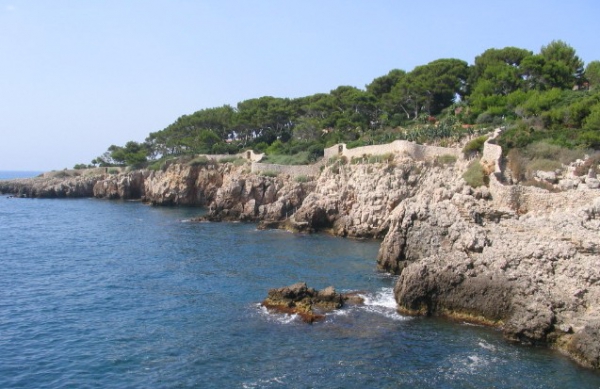 Zdjęcie z Francji - Klify kolo Antibes
