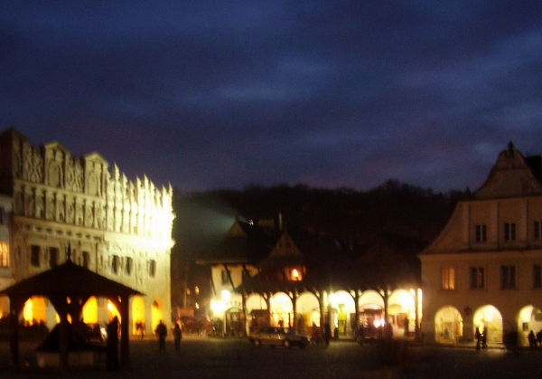 Zdjęcie z Polski - rynek nocą