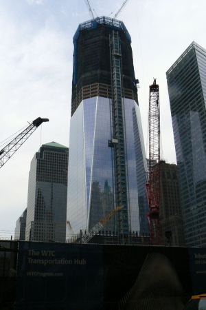 Zdjęcie ze Stanów Zjednoczonych - odbudowa WTC
