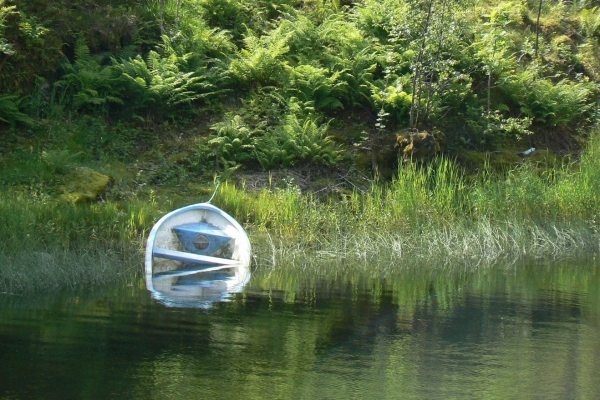 Zdjęcie z Norwegii - okolice campingu Bratland