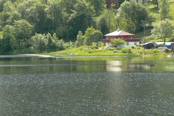 Zdjęcie z Norwegii - okolice campingu Bratland