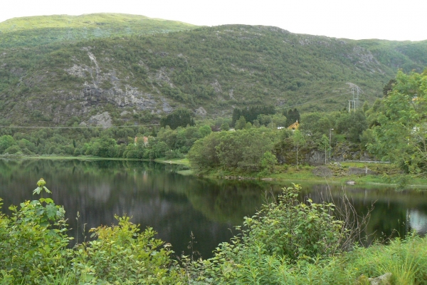 Zdjęcie z Norwegii - okolice campingu Bratland