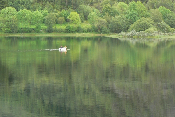 Zdjęcie z Norwegii - okolice campingu Bratland