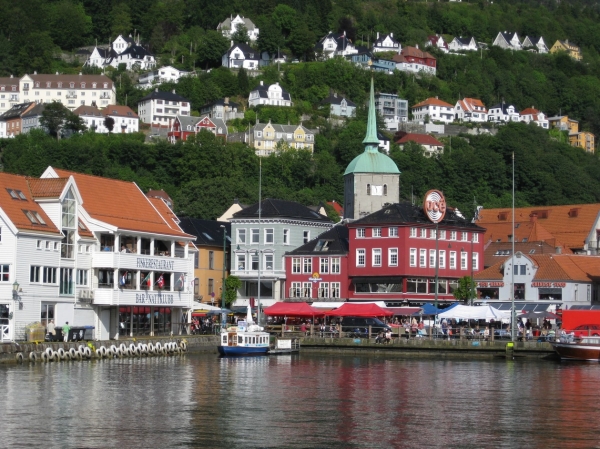 Zdjęcie z Norwegii - centrum Bergen