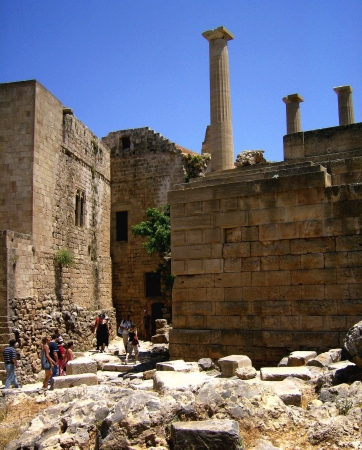 Zdjęcie z Grecji - Lindos na Rodos