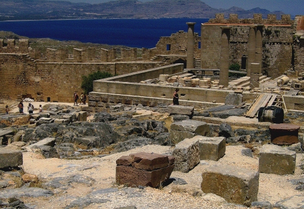 Zdjęcie z Grecji - Lindos na Rodos