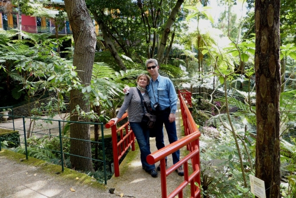 Zdjęcie z Portugalii - razem w Monte Palace:)