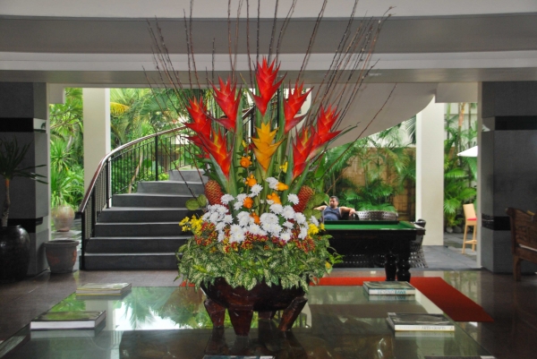 Zdjęcie z Indonezji - W hotelowym lobby