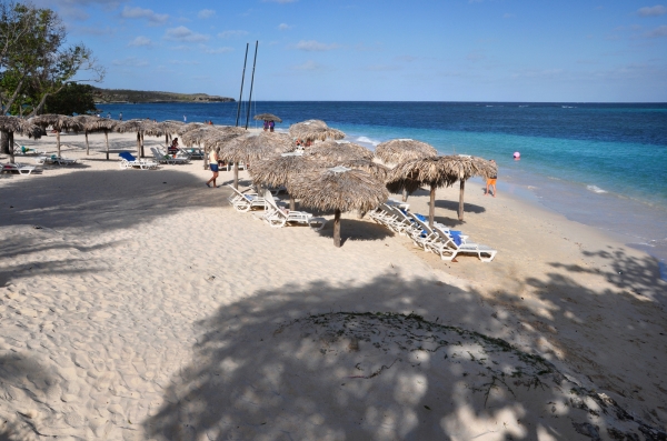 Zdjęcie z Kuby - plaża w Guardalavaca