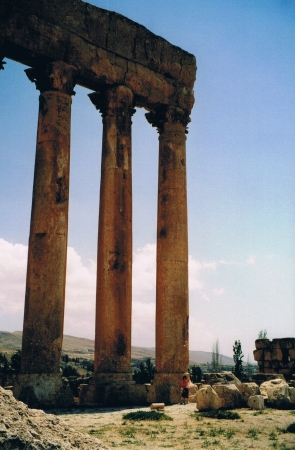 Zdjęcie z Libanu - Baalbek 