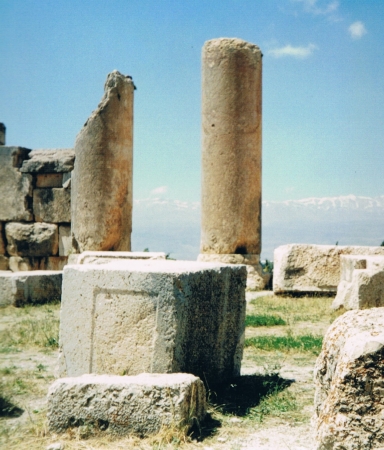 Zdjęcie z Libanu - Baalbek 