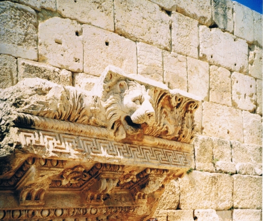 Zdjęcie z Libanu - Baalbek 