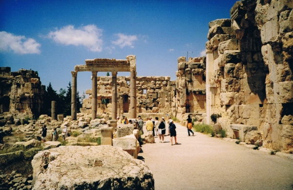 Zdjęcie z Libanu - Baalbek 