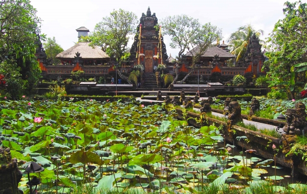 Zdjęcie z Indonezji - Palac w Ubud