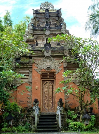 Zdjęcie z Indonezji - Palac w Ubud