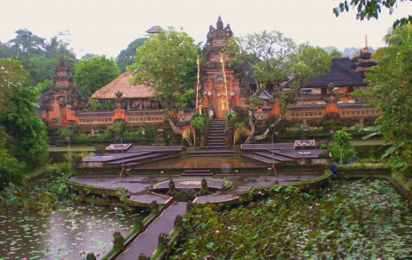 Zdjęcie z Indonezji - Palac w Ubud