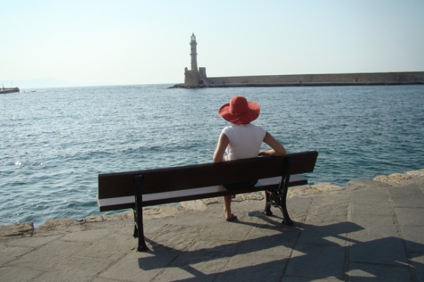 Zdjęcie z Grecji - Port w Chani