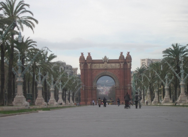 Zdjęcie z Hiszpanii - Arc de Triomf