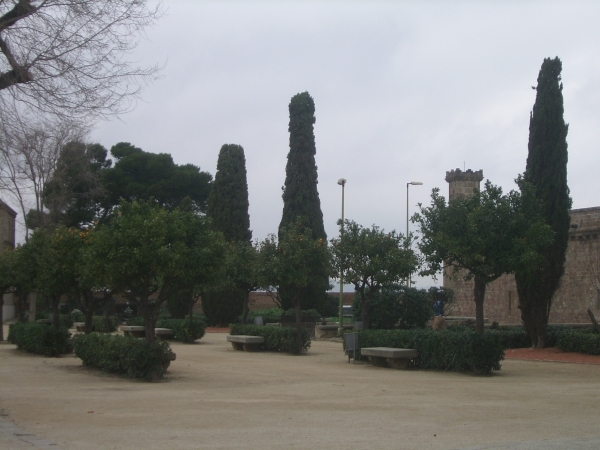 Zdjęcie z Hiszpanii - ogrody przy Montjuic