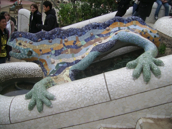 Zdjęcie z Hiszpanii - Park Guell