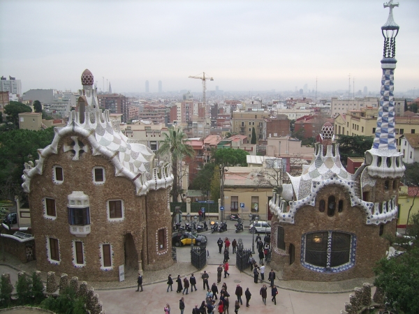 Zdjęcie z Hiszpanii - Park Guell