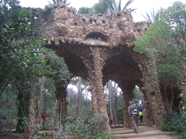 Zdjęcie z Hiszpanii - Park Guell