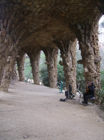 Zdjęcie z Hiszpanii - Park Guell