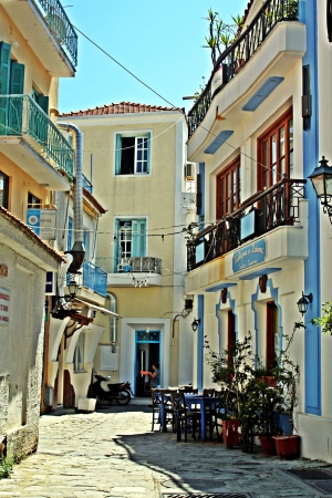 Zdjęcie z Grecji - W uliczkach Skiathos