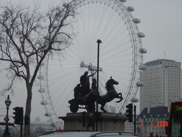 Zdjęcie z Wielkiej Brytanii - London Eye