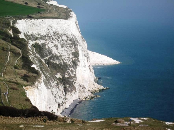 Zdjęcie z Wielkiej Brytanii - Biale klify w Dover