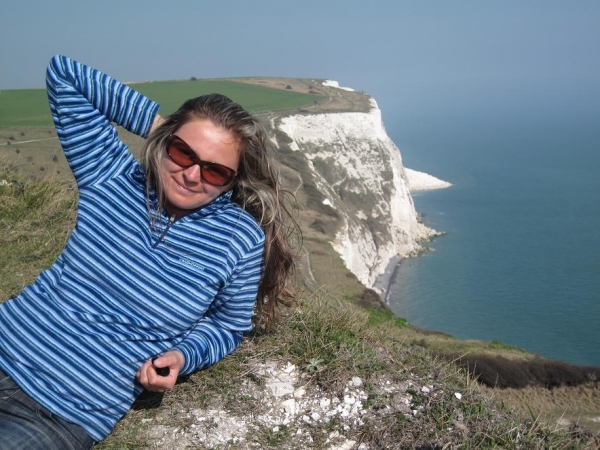 Zdjęcie z Wielkiej Brytanii - Biale klify w Dover