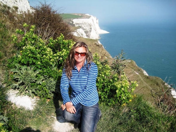 Zdjęcie z Wielkiej Brytanii - Biale klify w Dover