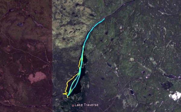 Zdjęcie z Kanady - Mapa, Algonquin Park