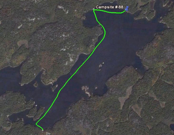 Zdjęcie z Kanady - Killarney Park Map
