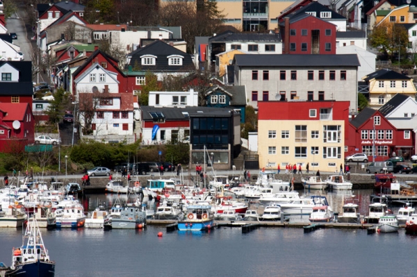 Zdjęcie z Wysp Owczych - THORSHAVN
