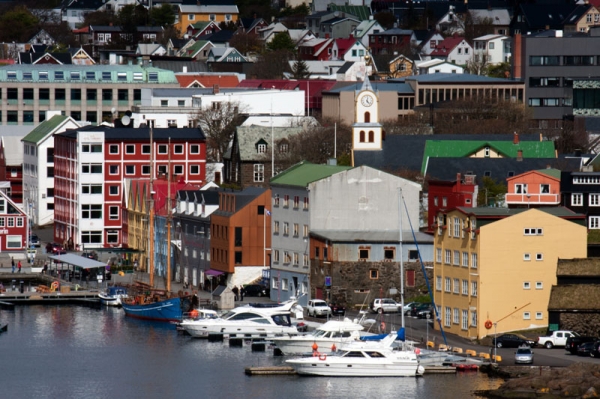 Zdjęcie z Wysp Owczych - THORSHAVN