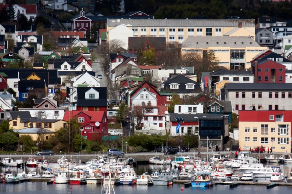 Zdjęcie z Wysp Owczych - THORSHAVN