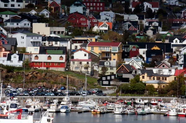 Zdjęcie z Wysp Owczych - THORSHAVN