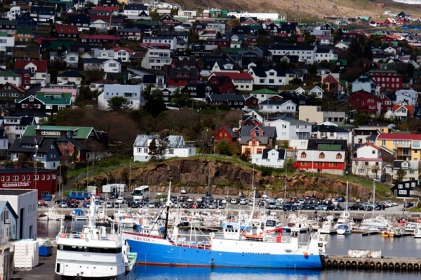 Zdjęcie z Wysp Owczych - THORSHAVN