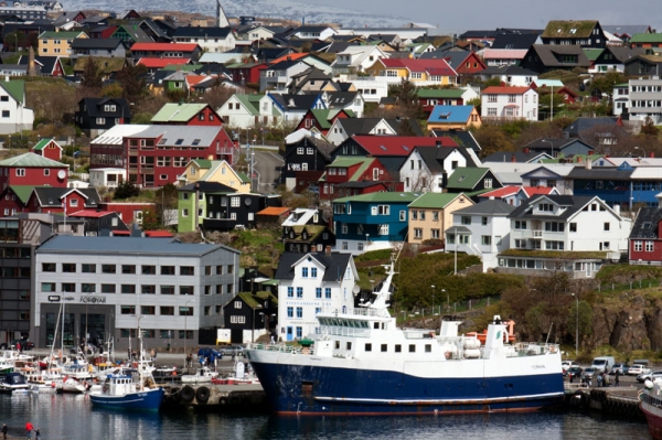 Zdjęcie z Wysp Owczych - THORSHAVN