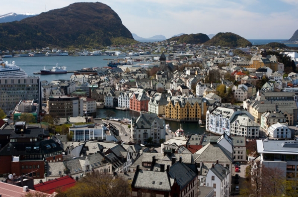 Zdjęcie z Norwegii - ALESUND