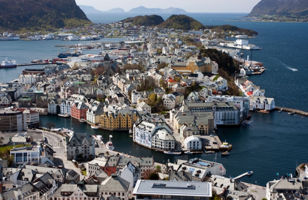 Zdjęcie z Norwegii - ALESUND