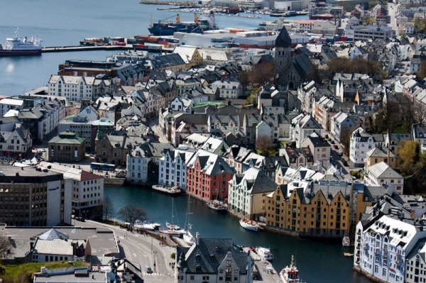 Zdjęcie z Norwegii - ALESUND