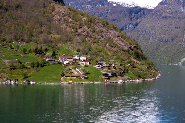 Zdjęcie z Norwegii - GEIRANGERFIORD