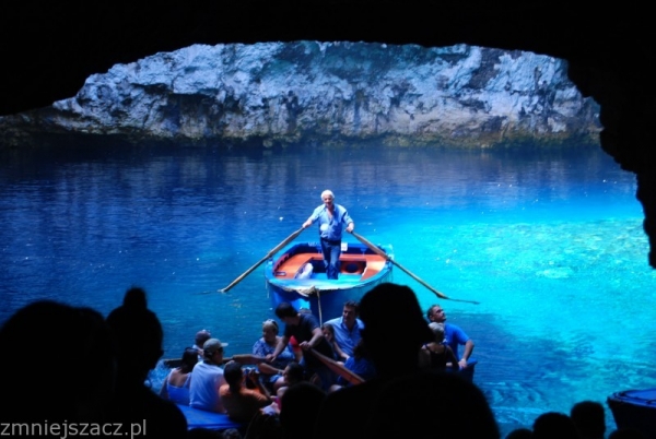 Zdjęcie z Grecji - JEZIORO MELISSANI