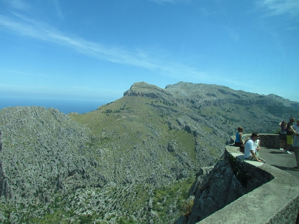 Zdjęcie z Hiszpanii - w drodze do Sa Calobra...